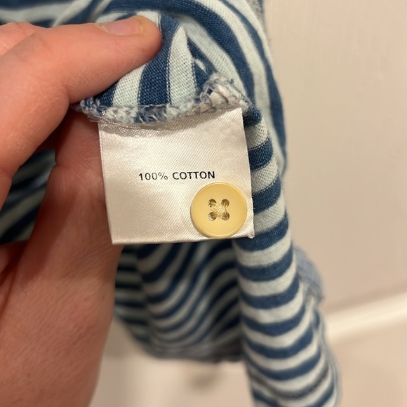 BUNDLE (2) Peter Millar Seaside Stripe Polos Mens Size Large - Picture 7 of 14